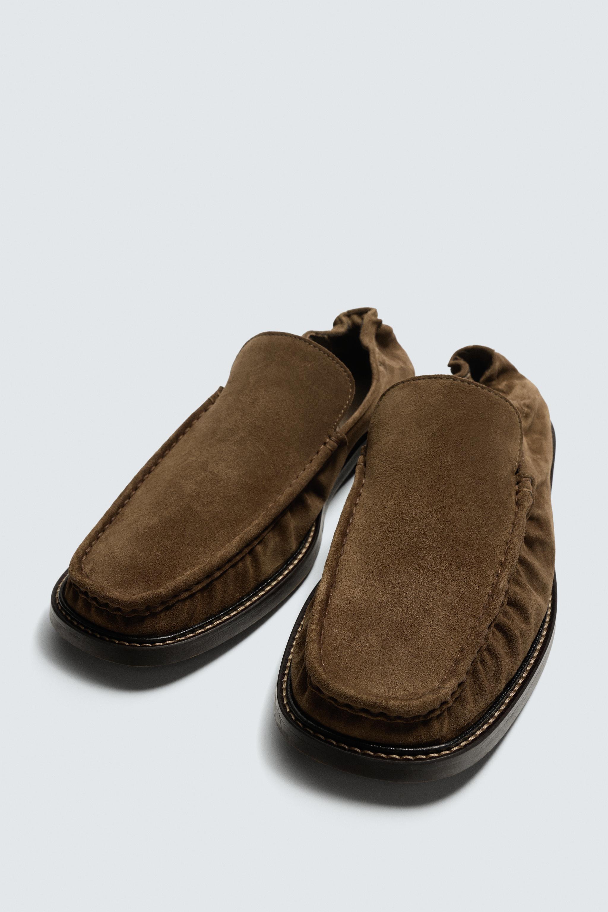 LEATHER LOAFERS